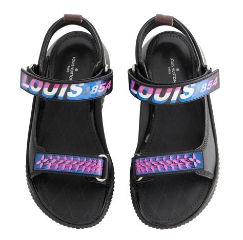 louis vuitton underwater flat sandal replica|false louis vuitton prints.